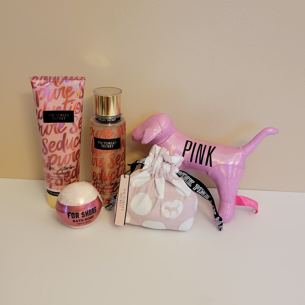 Victoria's Secret "Pure Seduction" Shimmer Bundle (5 pcs)